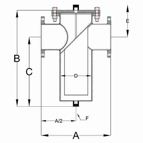 BFS-Series Engineering Diagram Blueprint